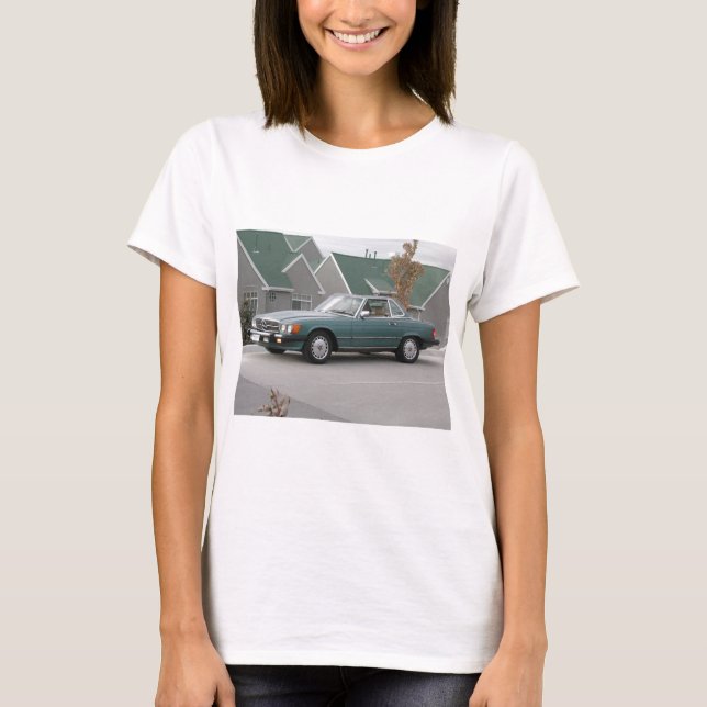 Mercedes-Benz 560 SL-Roadster Tee (Framsida)