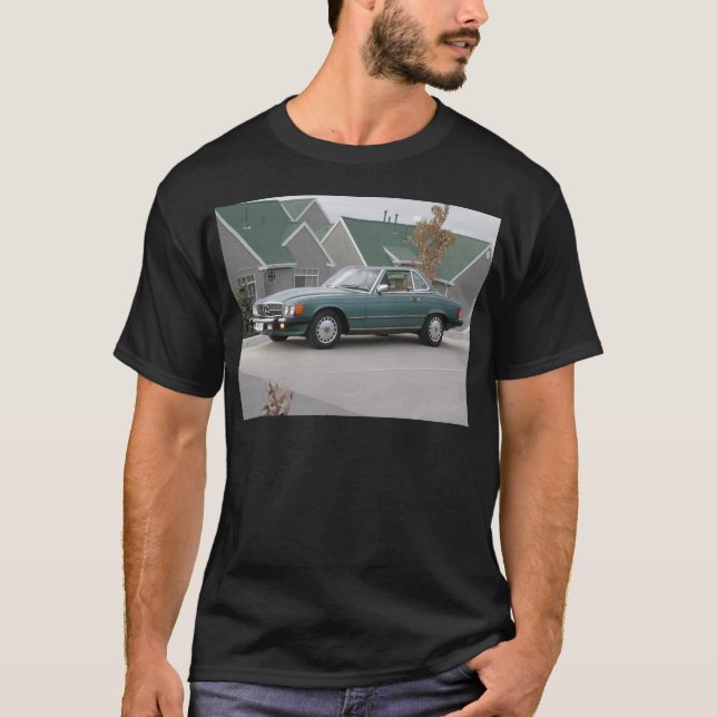 Mercedes-Benz 560 SL-Roadster Tee Shirt (Framsida)