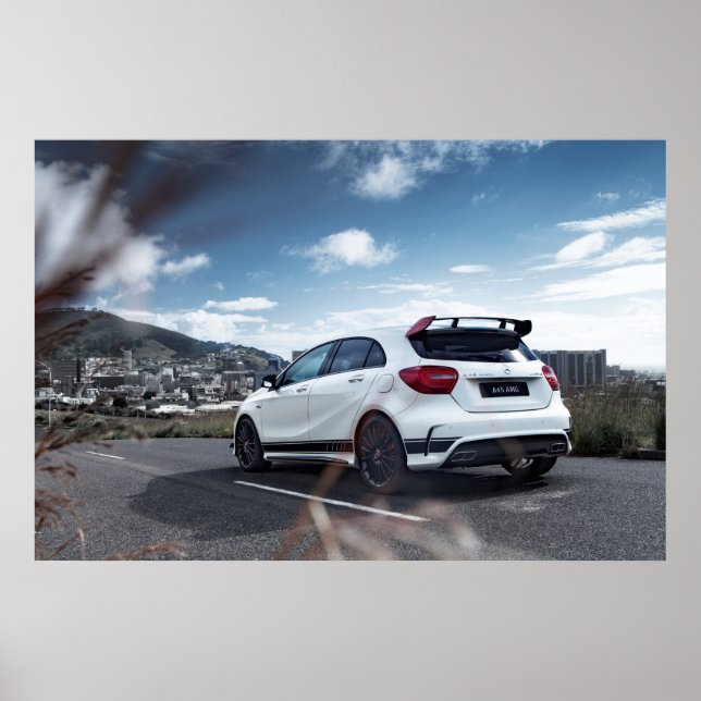 Mercedes-Benz A45 AMG Poster (Framsidan)