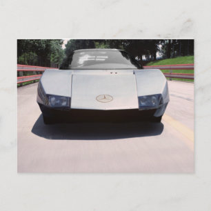 Mercedes Benz C111-testmodell, musknapp Vykort