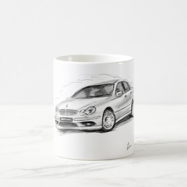 Mercedes-Benz C55 AMG Kaffemugg (Center)