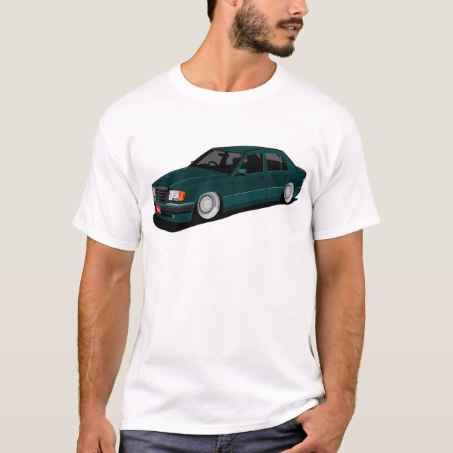 mercedes benz e300 t-shirt (Framsida)