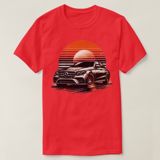 Mercedes Benz EClass T Shirt (Design framsida)
