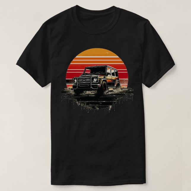 Mercedes Benz GClass T Shirt (Design framsida)