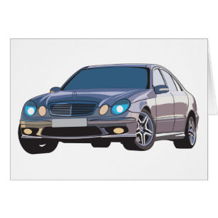 Mercedes Benz Hälsningskort