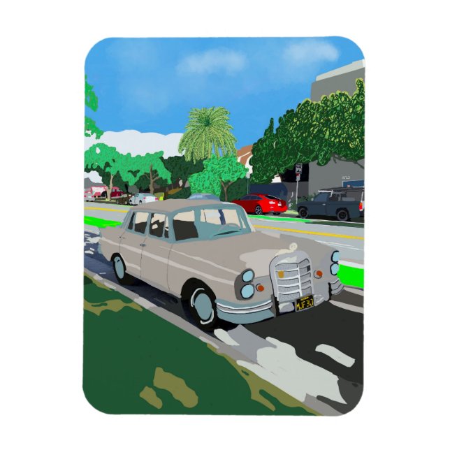 Mercedes Benz Magnet (Vertikal)