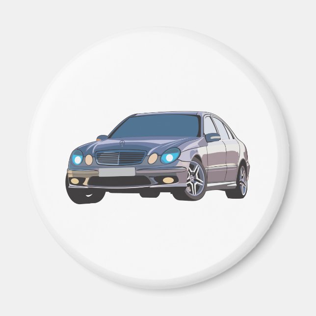 Mercedes Benz Magnet (Framsidan)