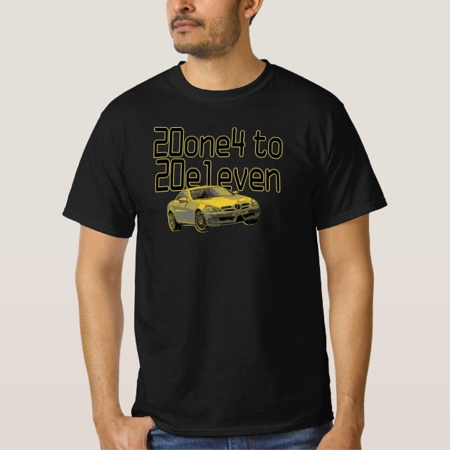 Mercedes Benz R171 - 20one4 to 20eleven T Shirt (Framsida)