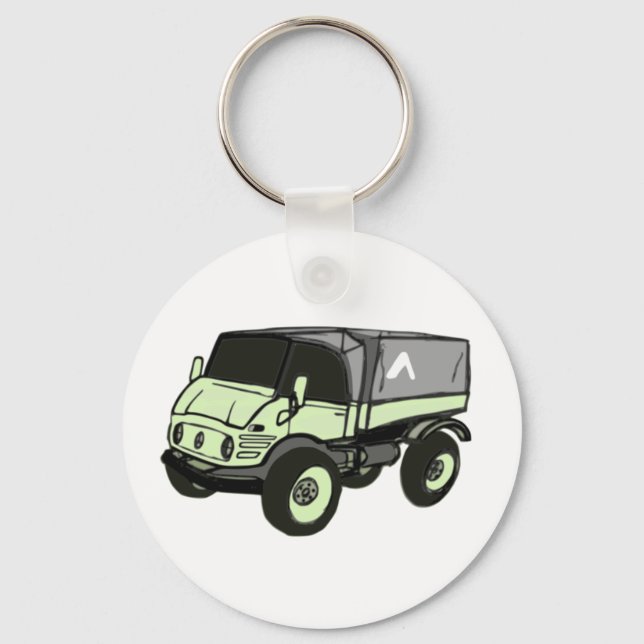 Mercedes Benz Unimog | Nyckelkedjor Nyckelring (Framsida)