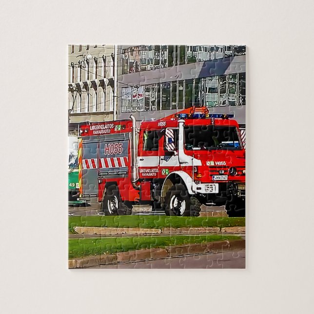 Mercedes-Benz Unimog U4000 Clearance Lastbil Pussel (Vertikal)