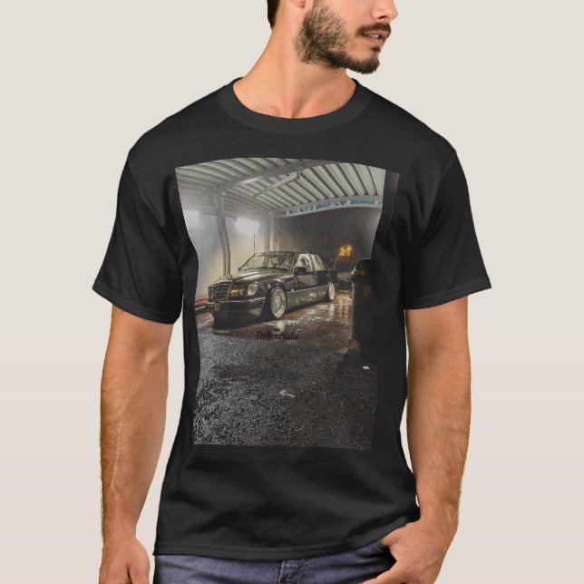 Mercedes Benz W124 T-Shirt (Framsida)
