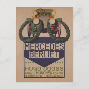 Mercedes Berliet Card Vykort