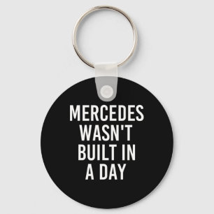 Mercedes Byggdes inte på en daglig födelsedag Namn Nyckelring