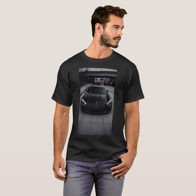 Mercedes car T-Shirt (Hel framsida)