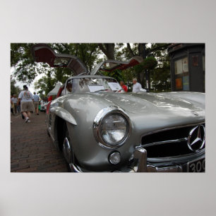 Mercedes Gullwing Poster