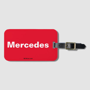 Mercedes Luggage Tag Bagagebricka