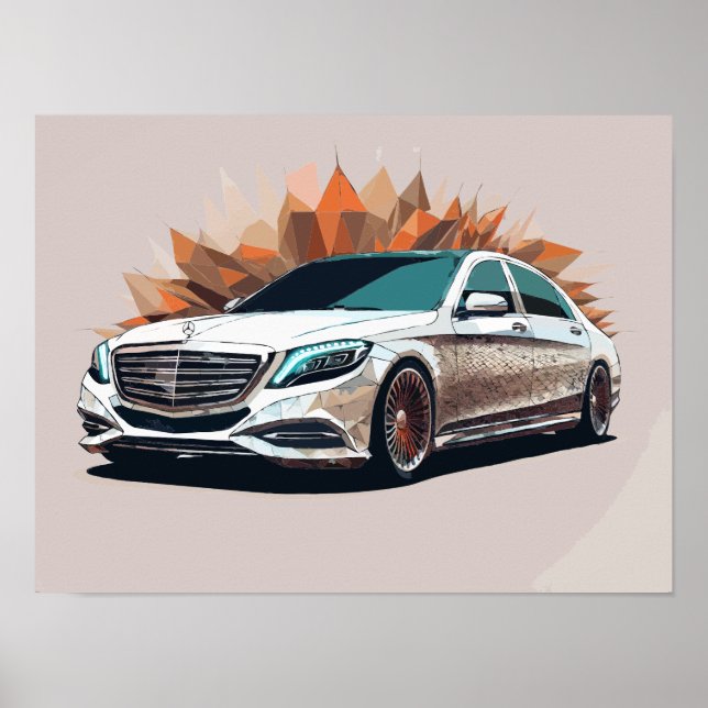 Mercedes-Maybach S650 Poster (Framsidan)