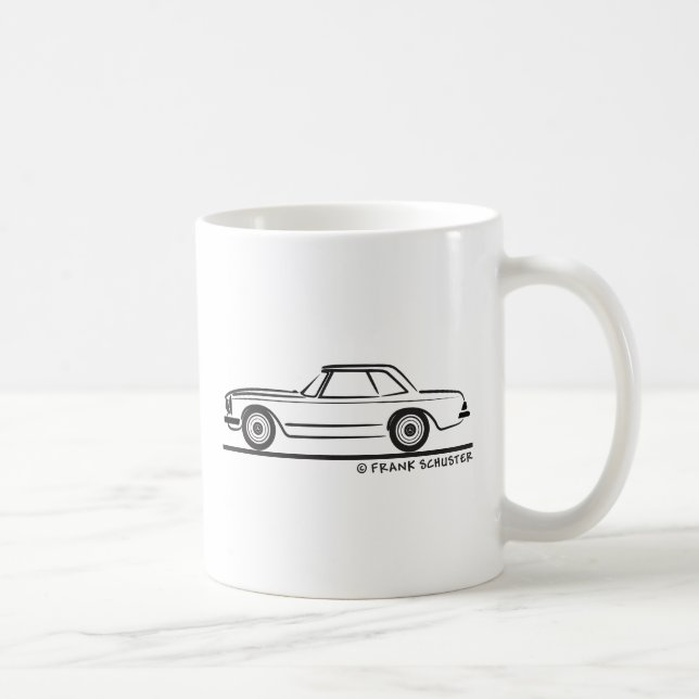 Mercedes SL Pagoda Hardtop Kaffemugg (Höger)