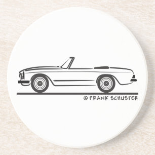 Mercedes SL Pagode Pagoda Kabrio Underlägg Sandsten