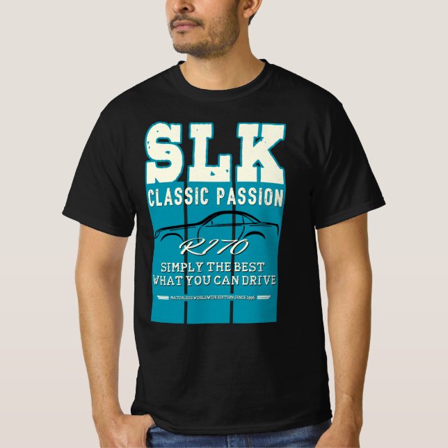 Mercedes SLK - Classic Passion T Shirt (Framsida)