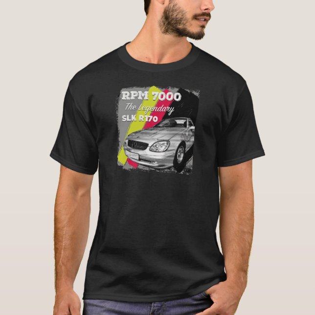 Mercedes SLK R170 RPM 7000 T Shirt (Framsida)