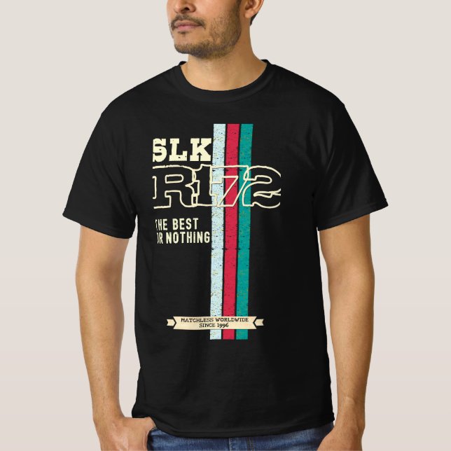Mercedes SLK R 172 - The best or nothing T Shirt (Framsida)