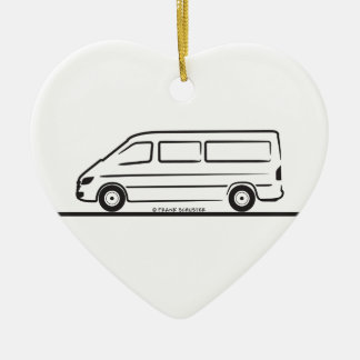 Mercedes Sprinter Julgransprydnad Keramik