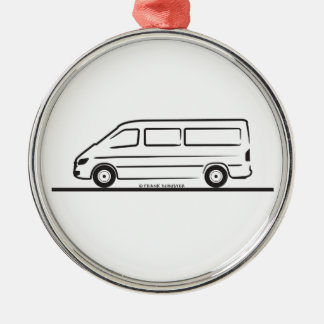 Mercedes Sprinter Julgransprydnad Metall