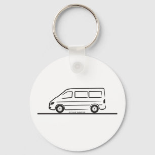 Mercedes Sprinter Kort Wheelbase Nyckelring