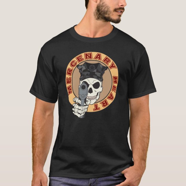 Mercenary Heart T-Shirt (Framsida)