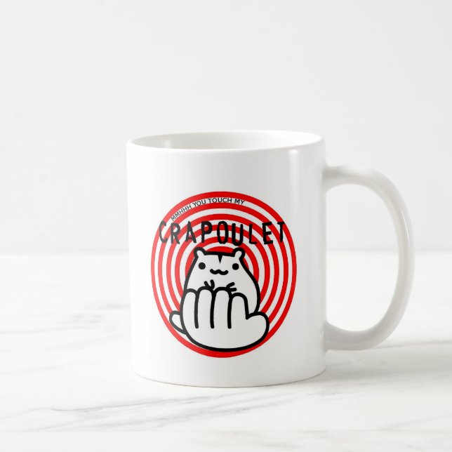 Merch Crapoulet Records Kaffemugg (Höger)