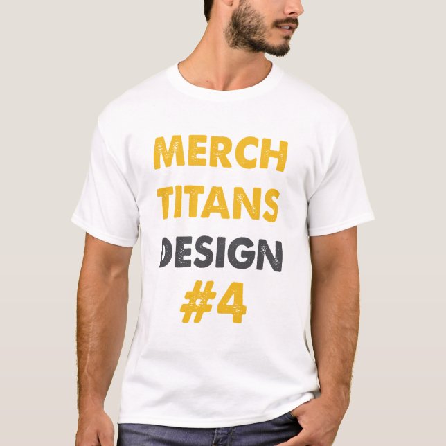 Merch jättedesign 4 t shirt (Framsida)