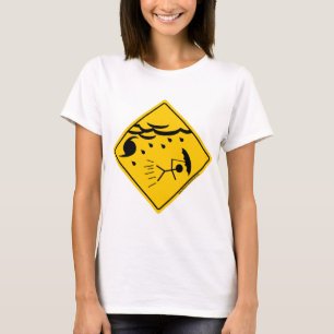 Merchandise och bekläda för orkanvädervarning t shirt