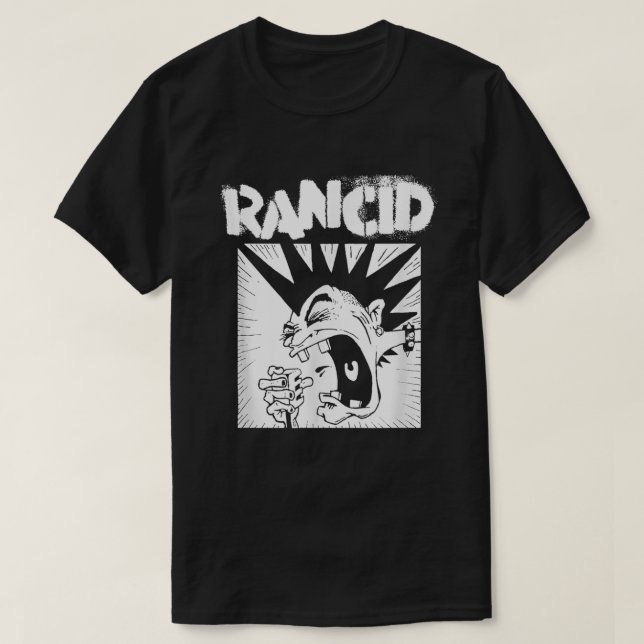 Merchandise Rancid Microphone Essential T-Shirt (Design framsida)
