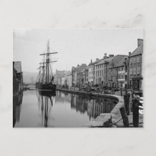 Merchant Fraktass, Newry Ireland, vintage Vykort