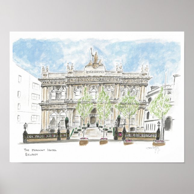 Merchant Hotel Belfast Poster (Framsidan)