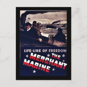 Merchant Marine Vykort