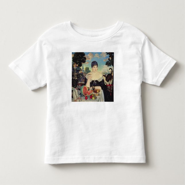 Merchants fru i Tea 1918 Tee (Framsida)