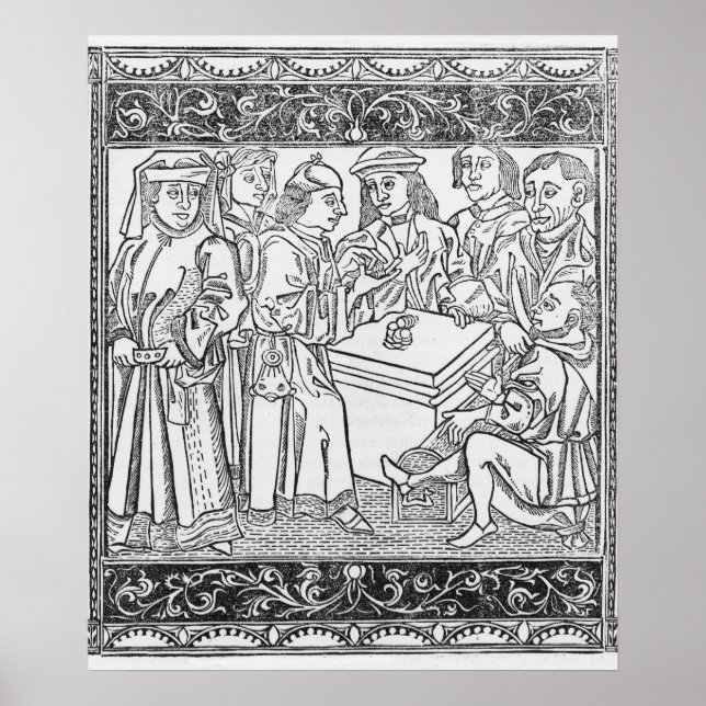 Merchants och Moneylenders Poster (Framsidan)