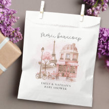 Merci Beaucoup Paris Cafe Baby Shower Tack