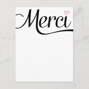 Merci Flat Tackkort Tack Kort