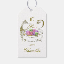 Merci Fransk Inspired, Tack Presentetikett