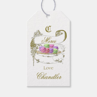 Merci Fransk Inspired, Tack Presentetikett