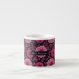 Merci Maîtresse – Floral Élégant Espressomugg