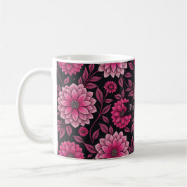 Merci Maîtresse – Floral Élégant Kaffemugg