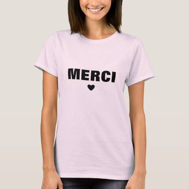 Merci T-shirt (Framsida)