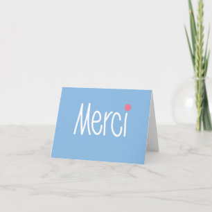 Merci - Tack på vilket språk som helst Kort