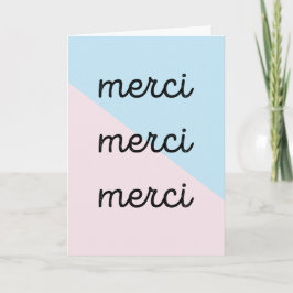 Merci tackkort