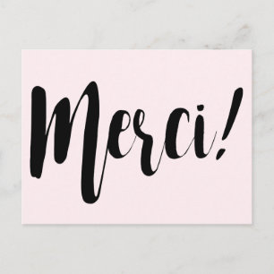 Merci-vykort Vykort