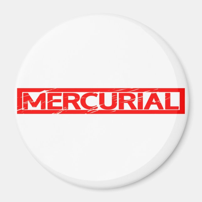 Mercurial Frimärke Magnet (Framsidan)